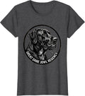 Women's Great Dane Jowl Regency Funny Dog Mom Dog Dad Breed Humor T-Shirt - Dark Heather Grey