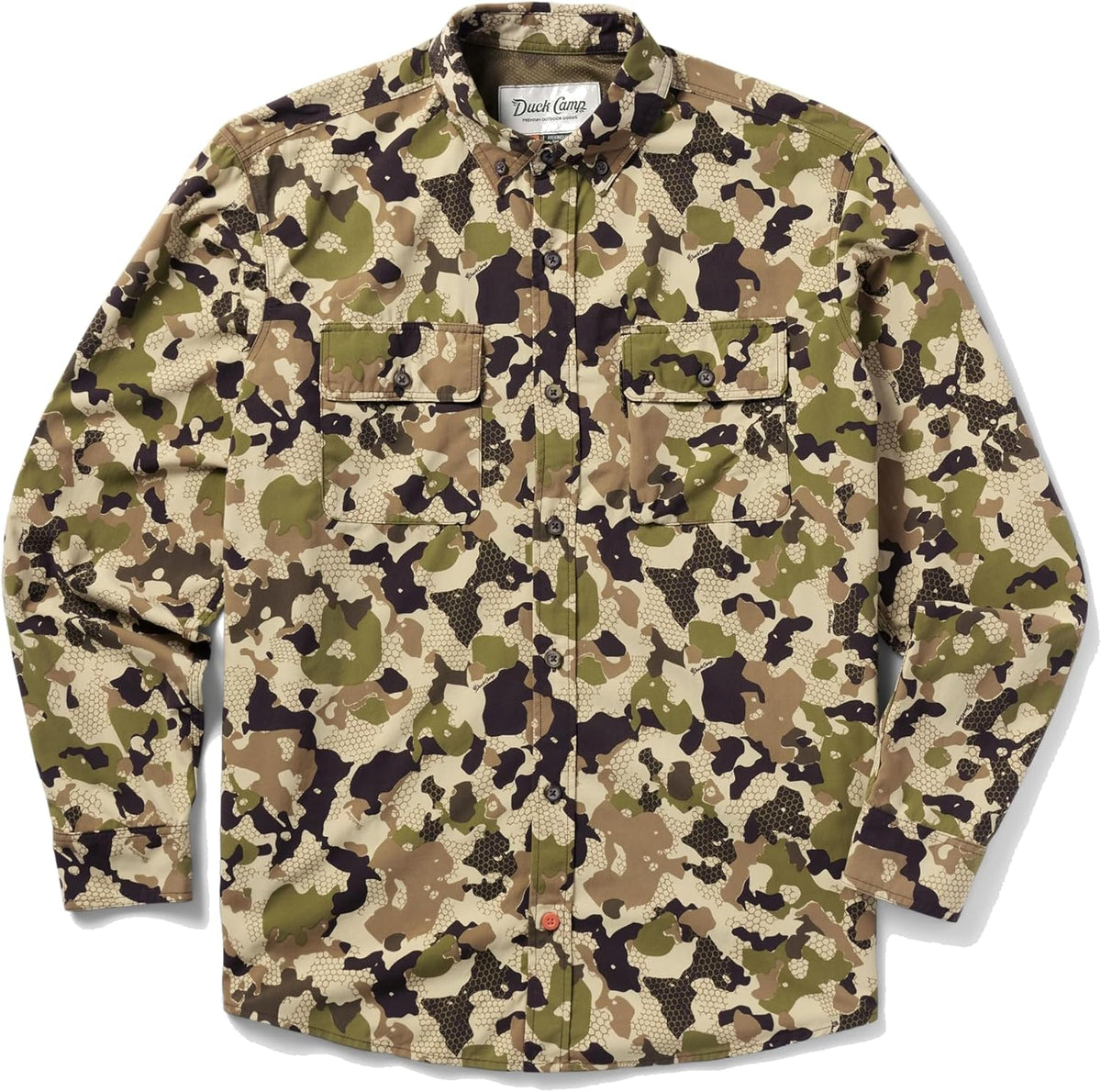Duck Camp Men's Lightweight Hunting Shirt Long Sleeve - Wetland