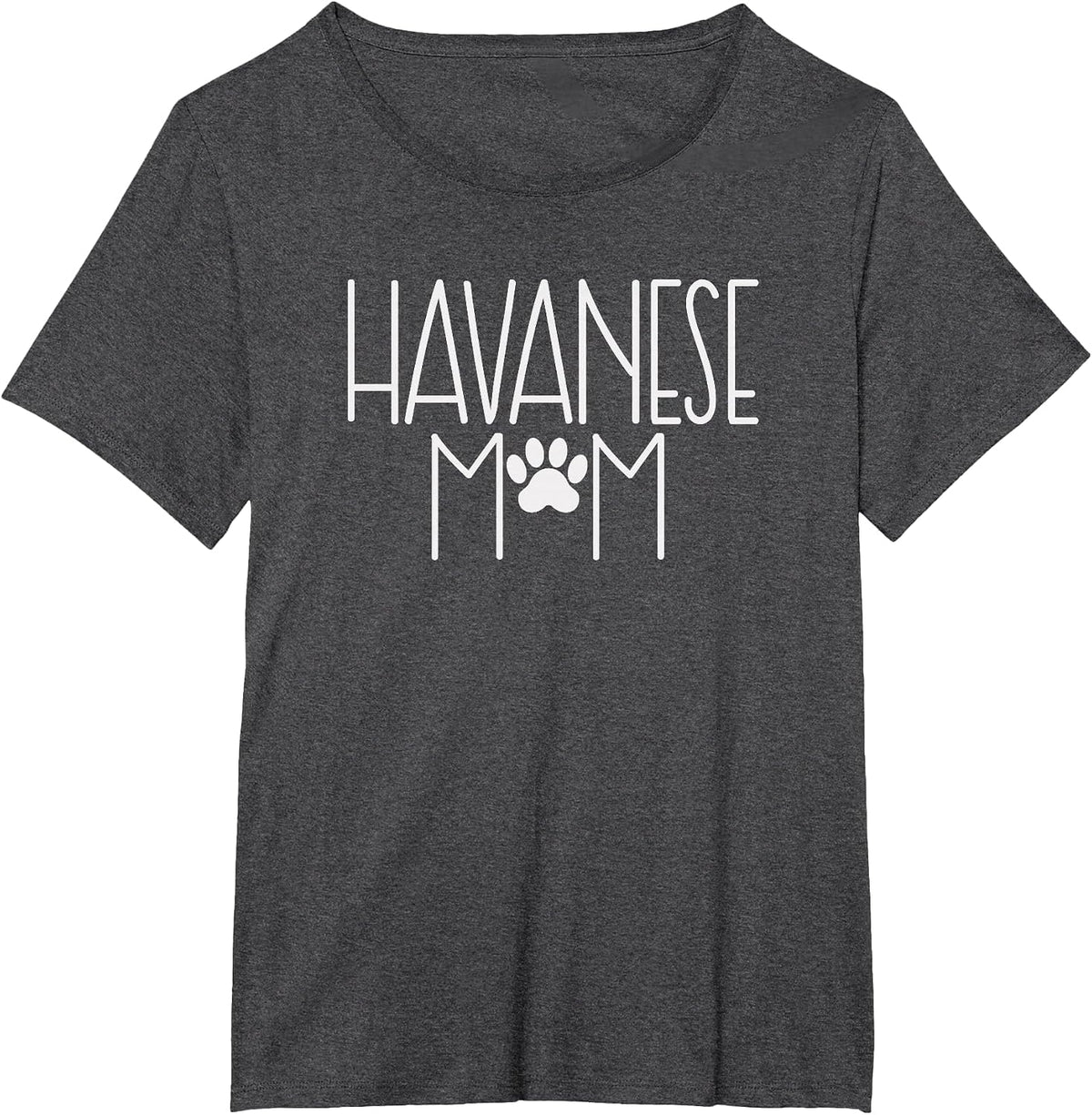 Havanese Mom Shirt - Havanese Owner Shirt T-Shirt - Dark Heather Grey