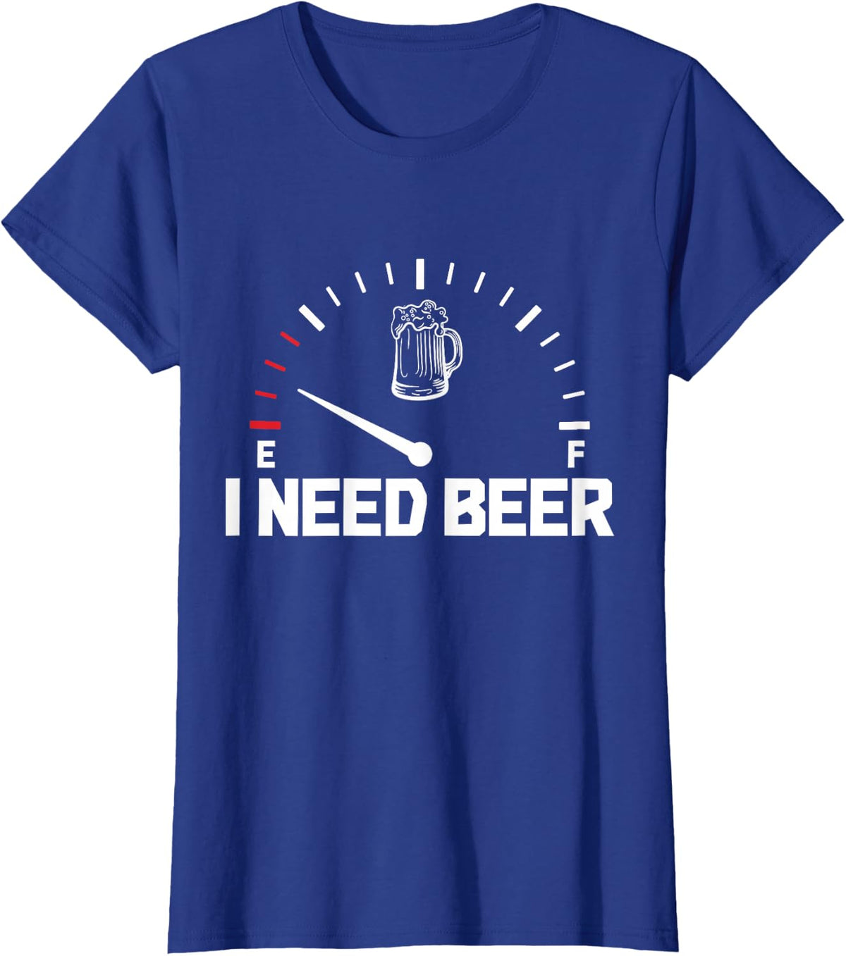 I Need Beer Funny Oktoberfest Party Drinking Beer Lover T-Shirt - Royal Blue