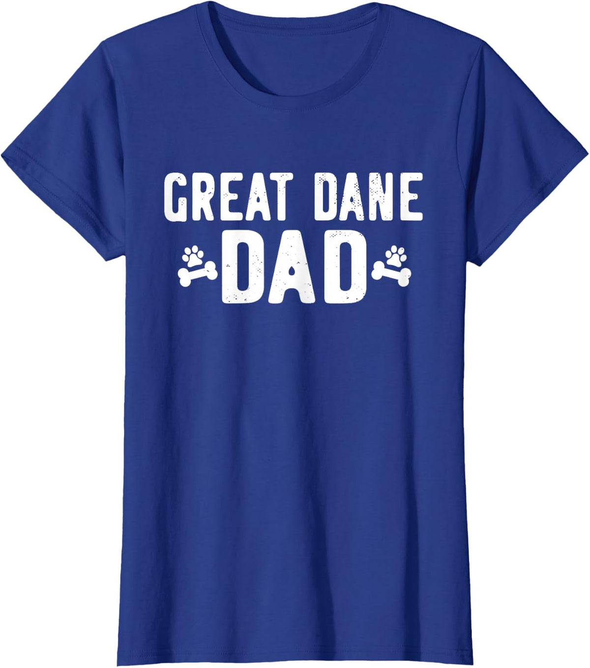 Great Dane Dad - Funny Great Dane Lover Gift Outfit T-Shirt - Royal Blue
