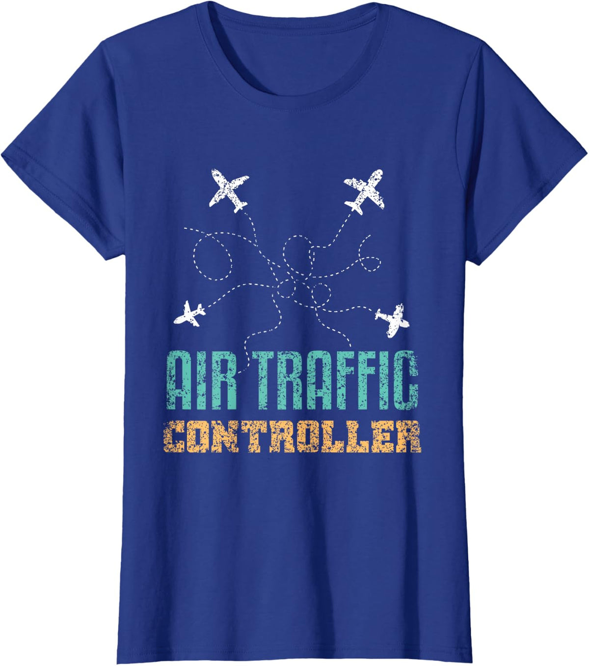 Air Traffic Controller Atc Profession Air Traffic Controller T-Shirt - Royal Blue