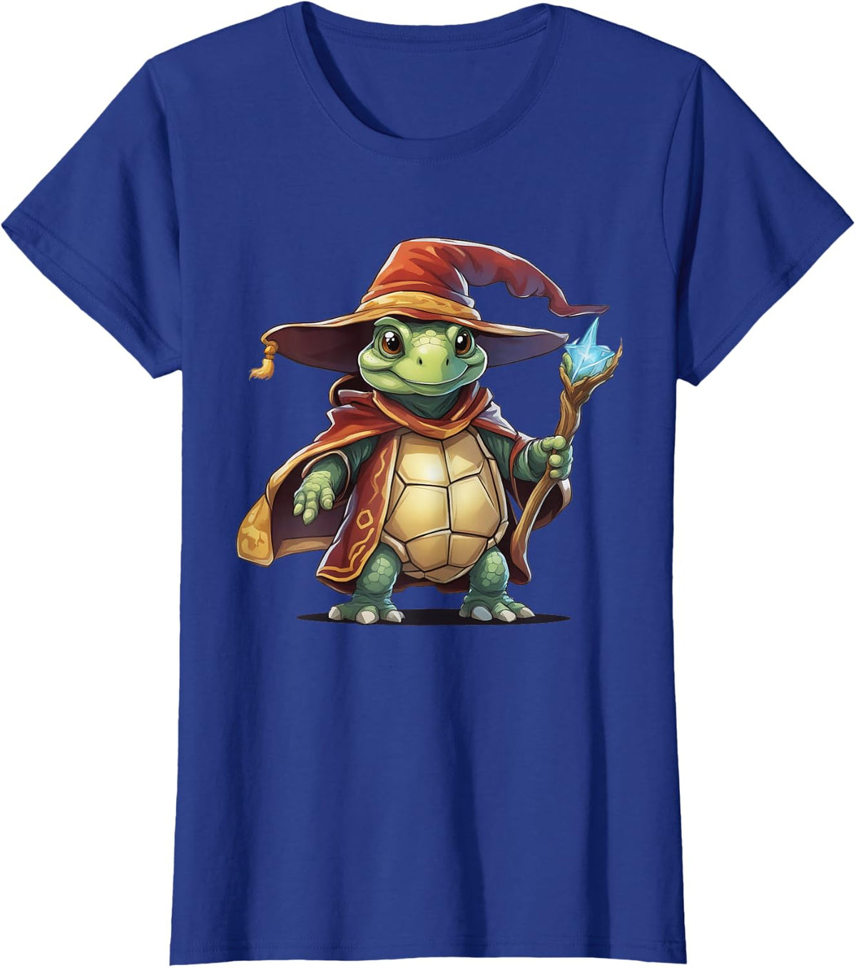 Turtle Turtle Wizard T-Shirt - Royal Blue