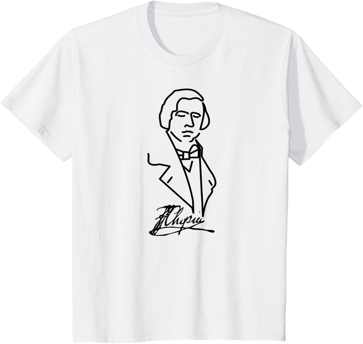 Classical Music, Pianist, Chopin, Musician, Composer Shirt T-Shirt - White