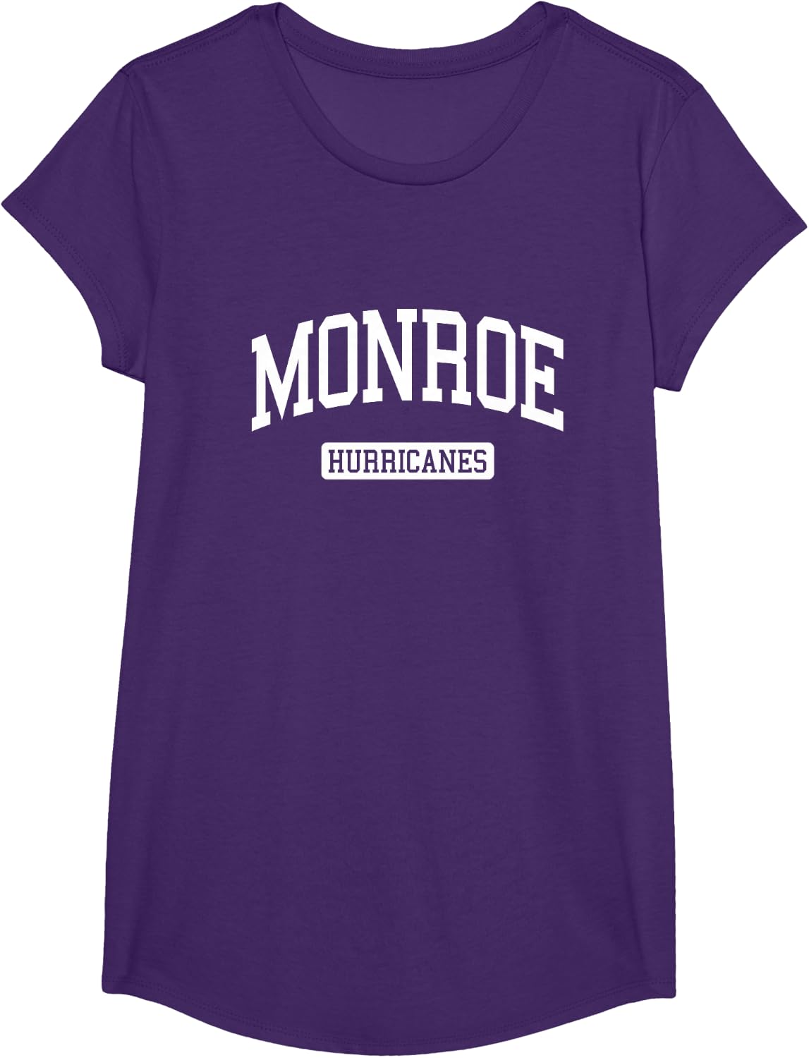 Monroe Area High School HS Monroe GA Varsity Sports T-Shirt - Girls Purple