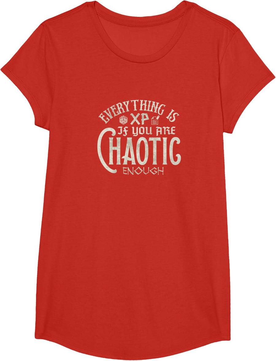Tabletop RPG Dice Game board game - Master Role Play shirt T-Shirt - Girls Red