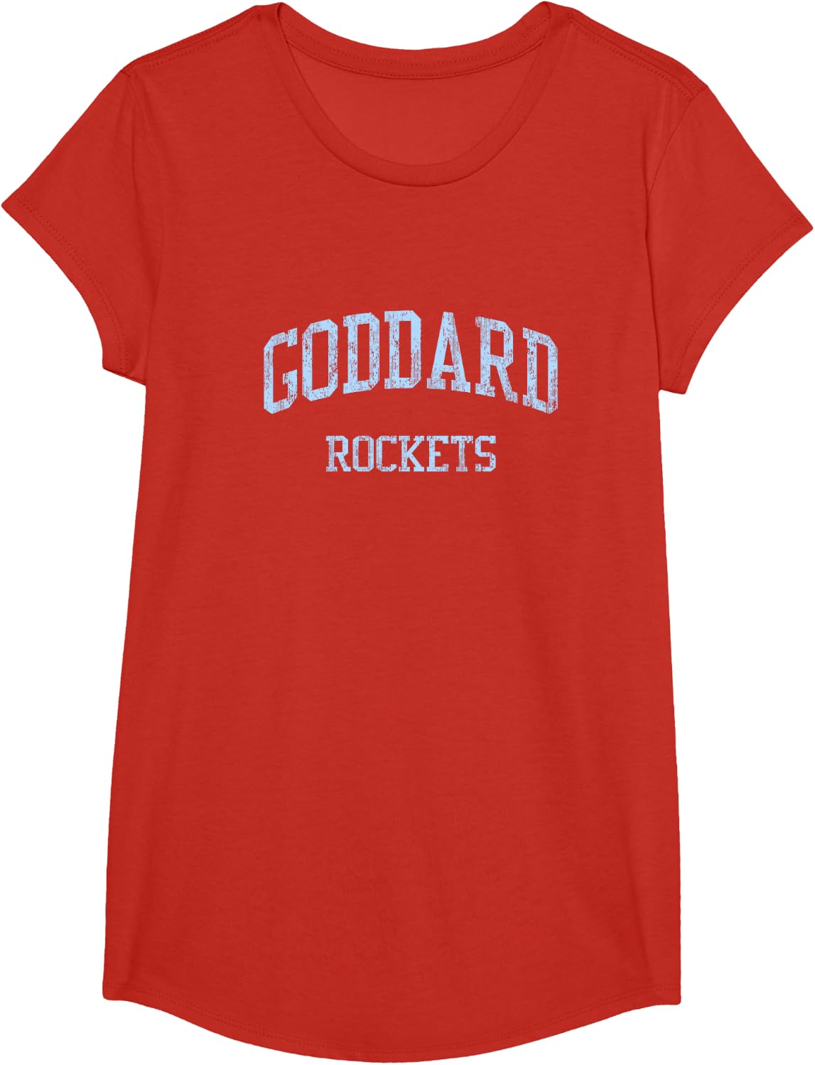Goddard High School HS Roswell NM Vintage Sports T-Shirt - Girls Red
