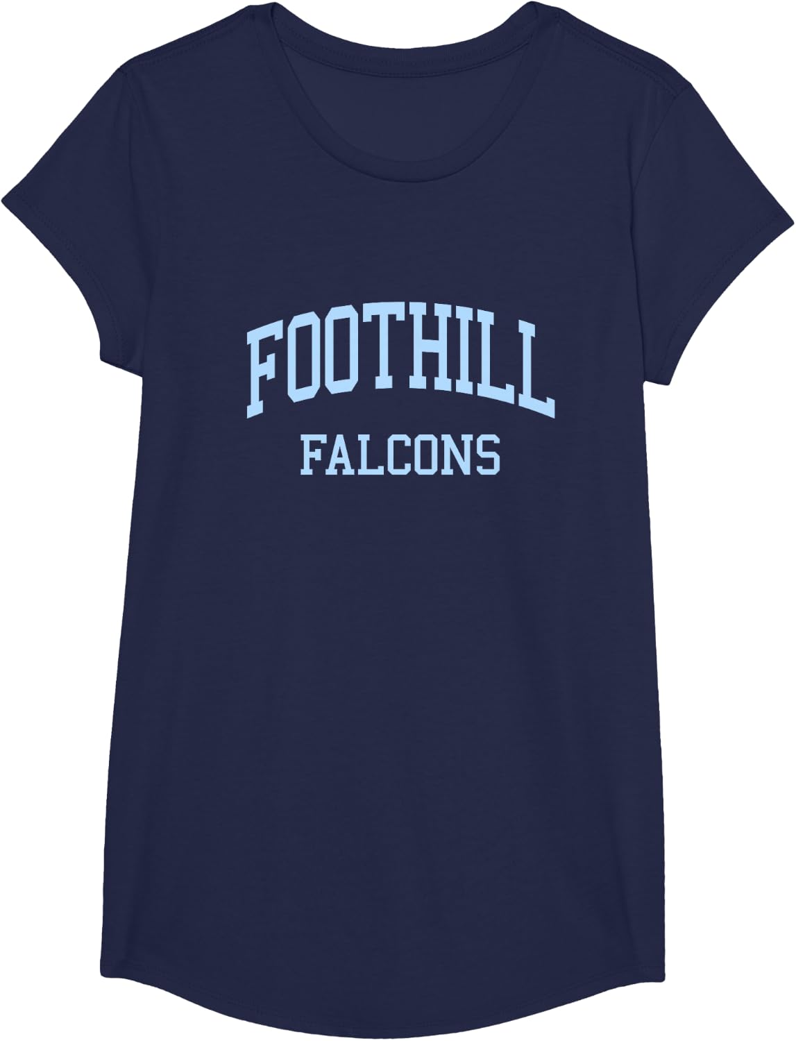 Foothill High School HS Henderson NV Retro Sports T-Shirt - Girls Navy Blue