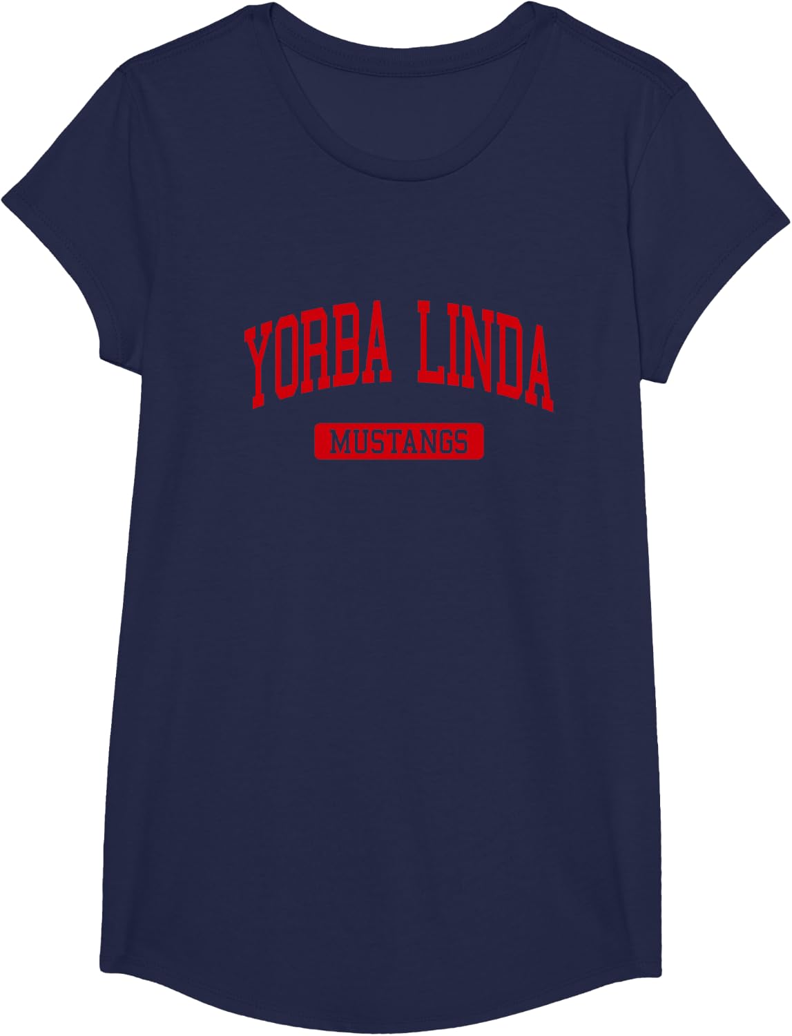Yorba Linda High School HS Yorba Linda CA Varsity Sports T-Shirt - Girls Navy Blue