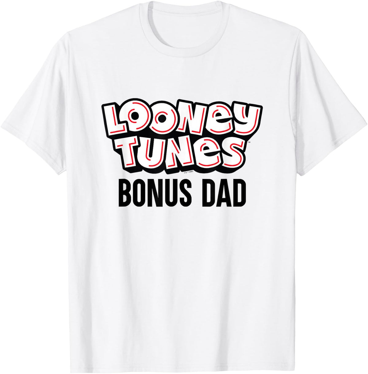 Looney Tunes Bonus Dad T-Shirt - White