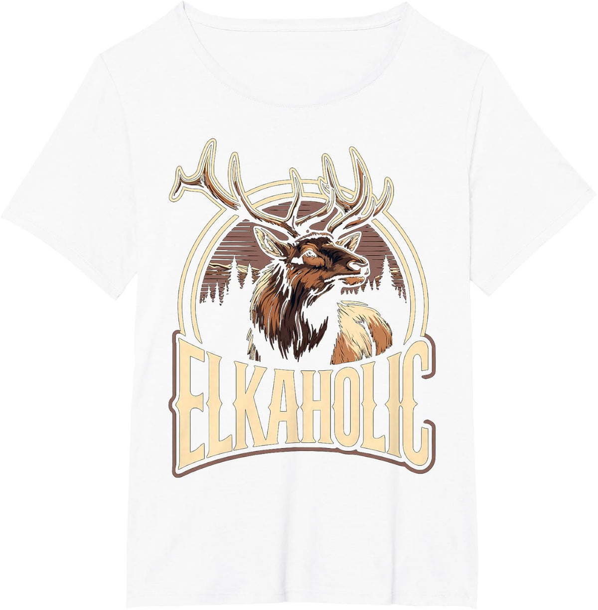 Elk Elkaholic T-Shirt - White