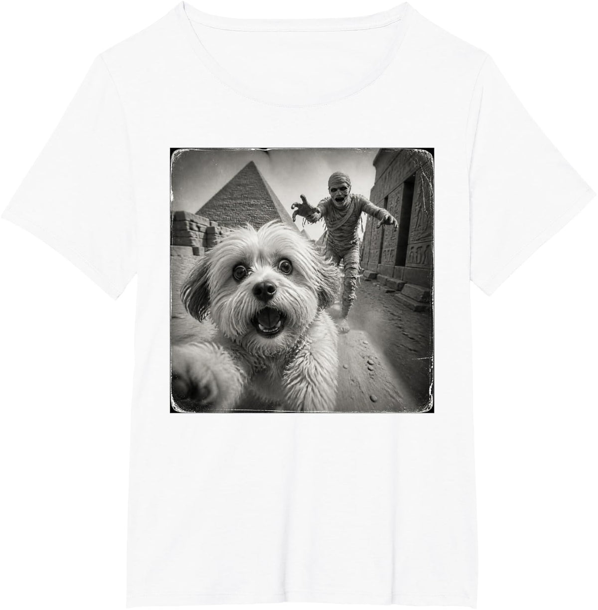 Funny Zombie Havanese T-Shirt - White