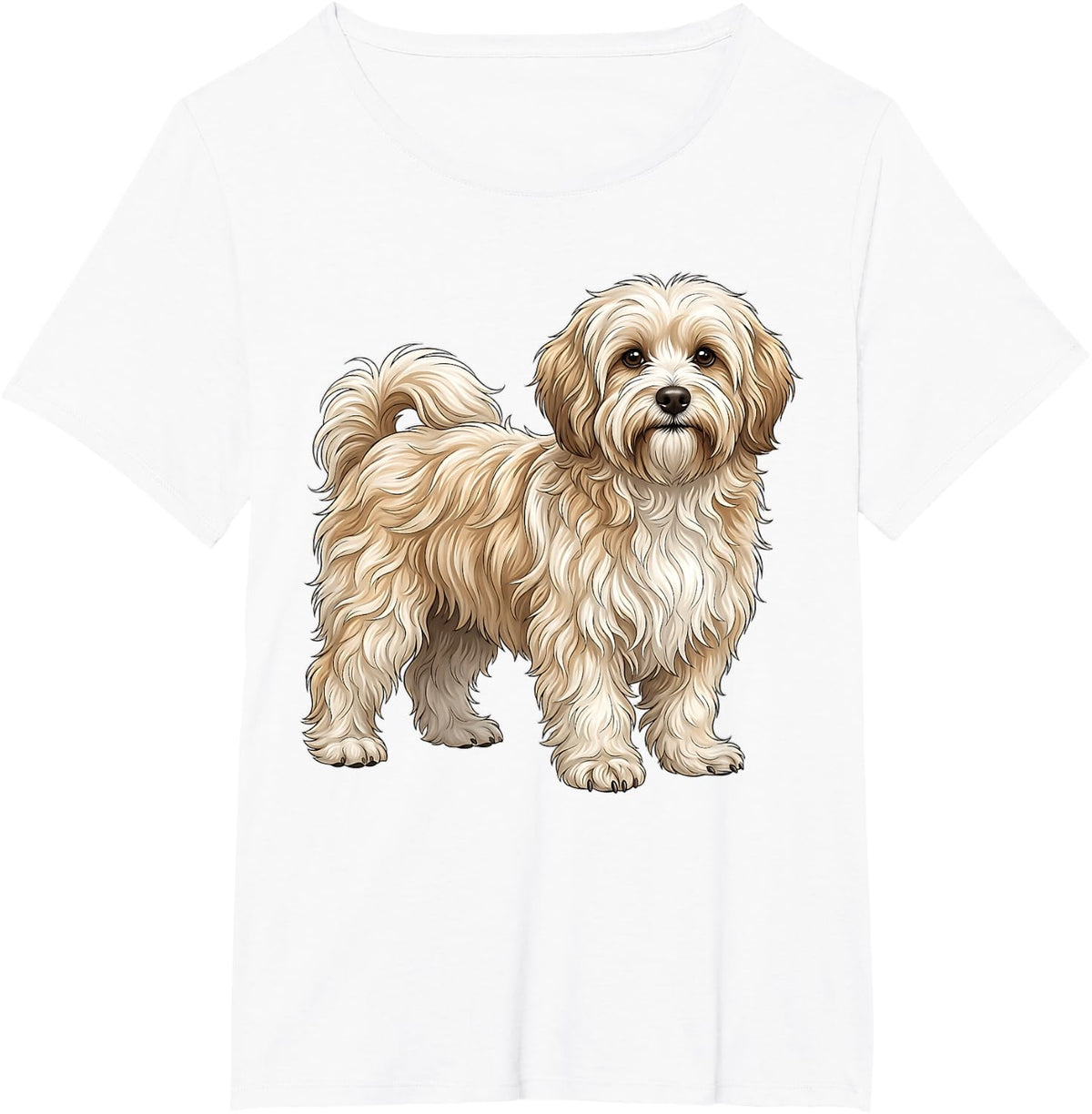 Havanese Design T-Shirt - White