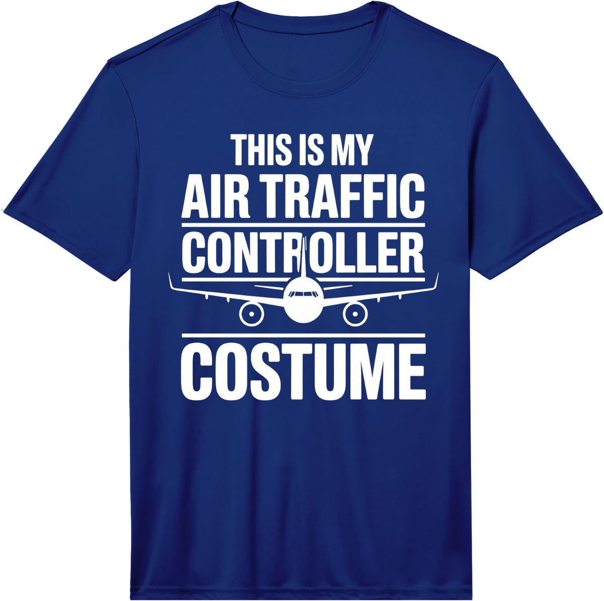 Cool Air Traffic Controller Art for Men Women Air Traffic Performance T-Shirt - Royal Blue