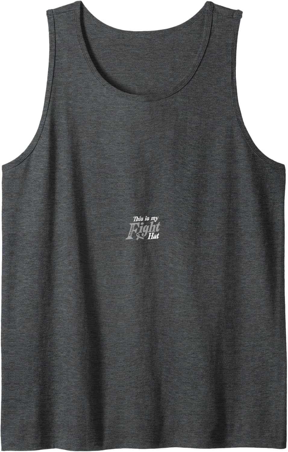 Parkinsons Warrior Sleeveless Tank Top - Dark Heather Grey