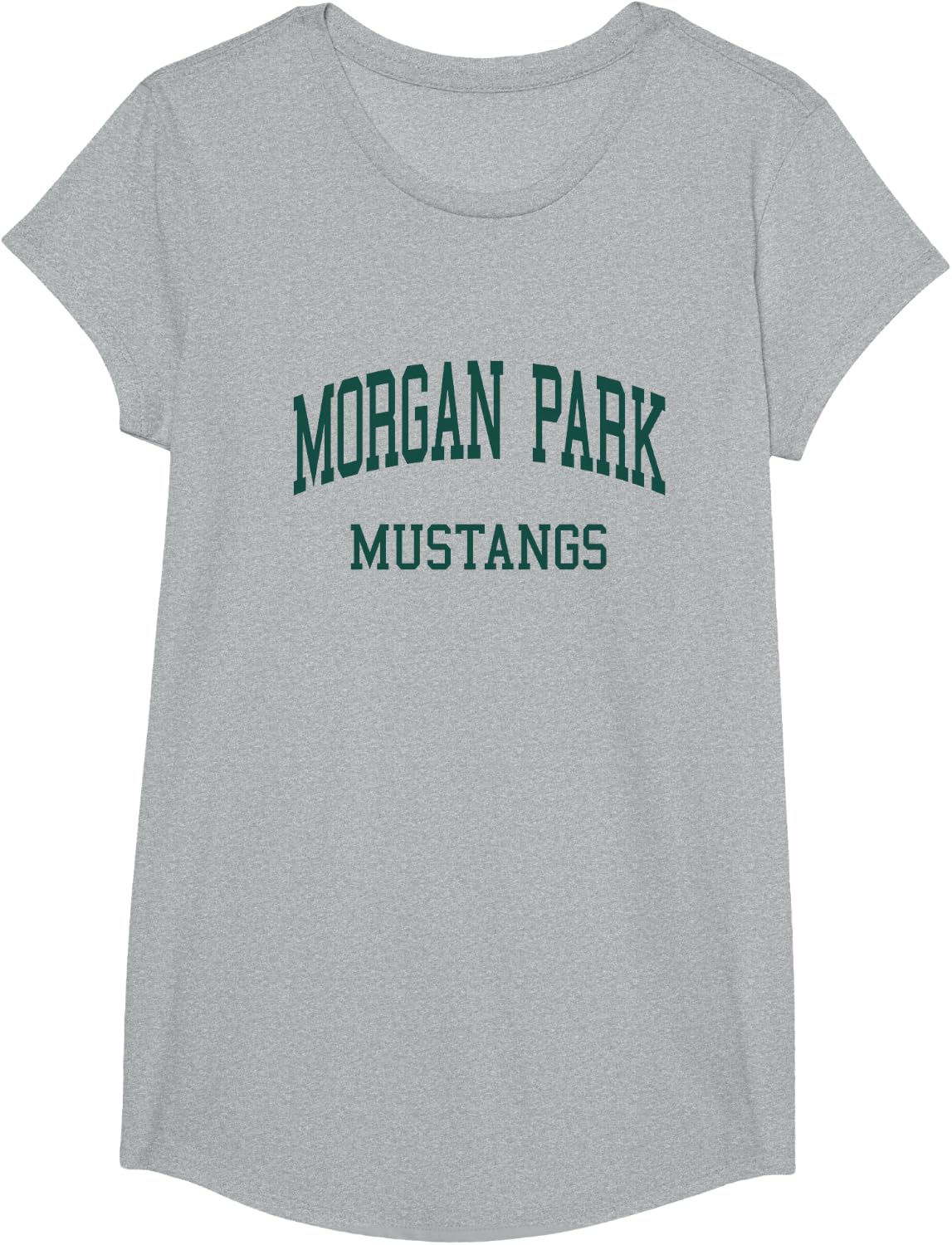 Morgan Park High School HS Chicago IL Retro T-Shirt - Girls Heather Grey