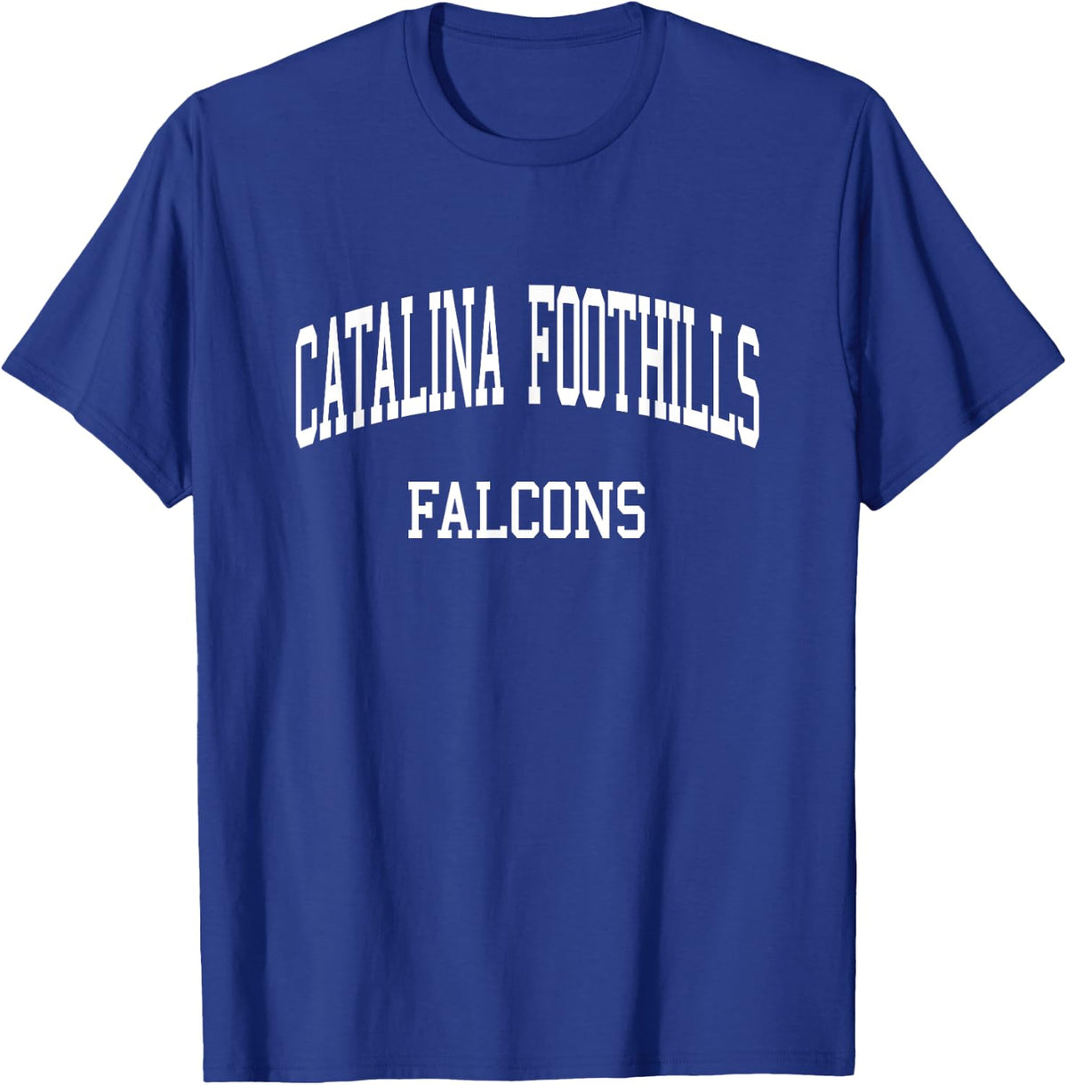 Catalina Foothills High School HS Tucson AZ Retro Sports T-Shirt - Royal Blue
