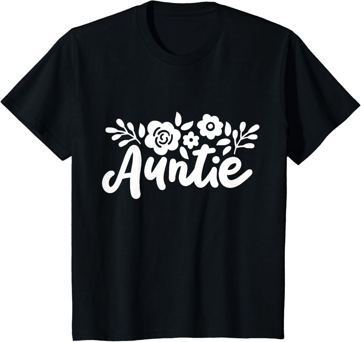 Auntie Aunt T-Shirt - Black