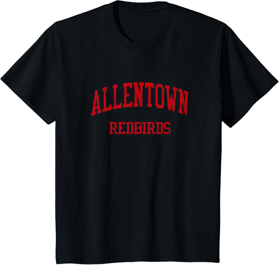 Allentown High School HS Allentown NJ Vintage Sports T-Shirt - Black