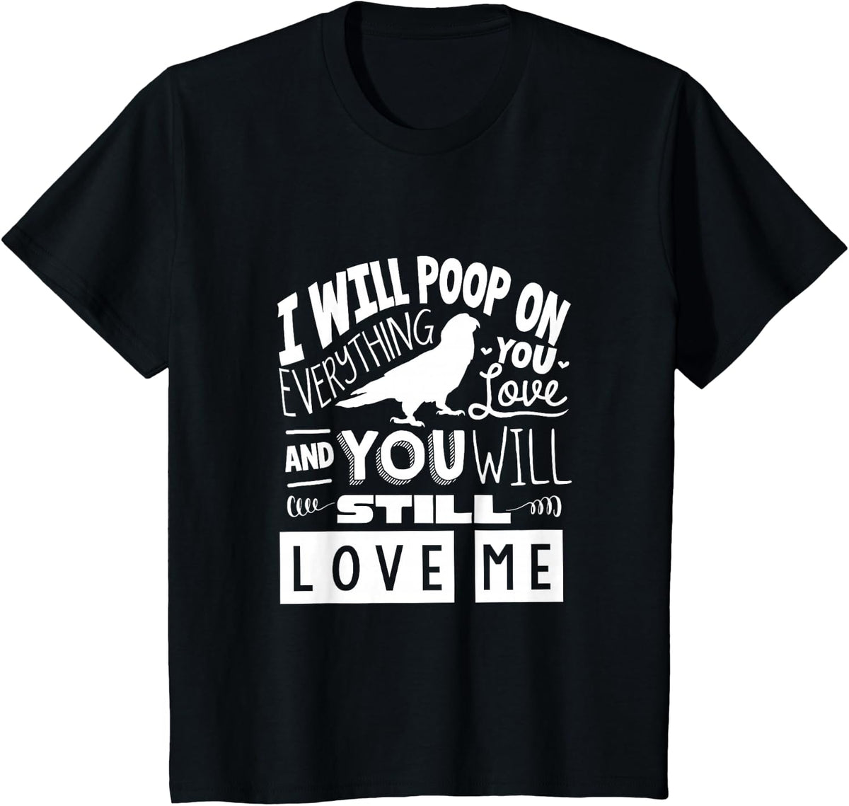 Parrots Monk Parakeet Quaker Parrot T-Shirt - Black