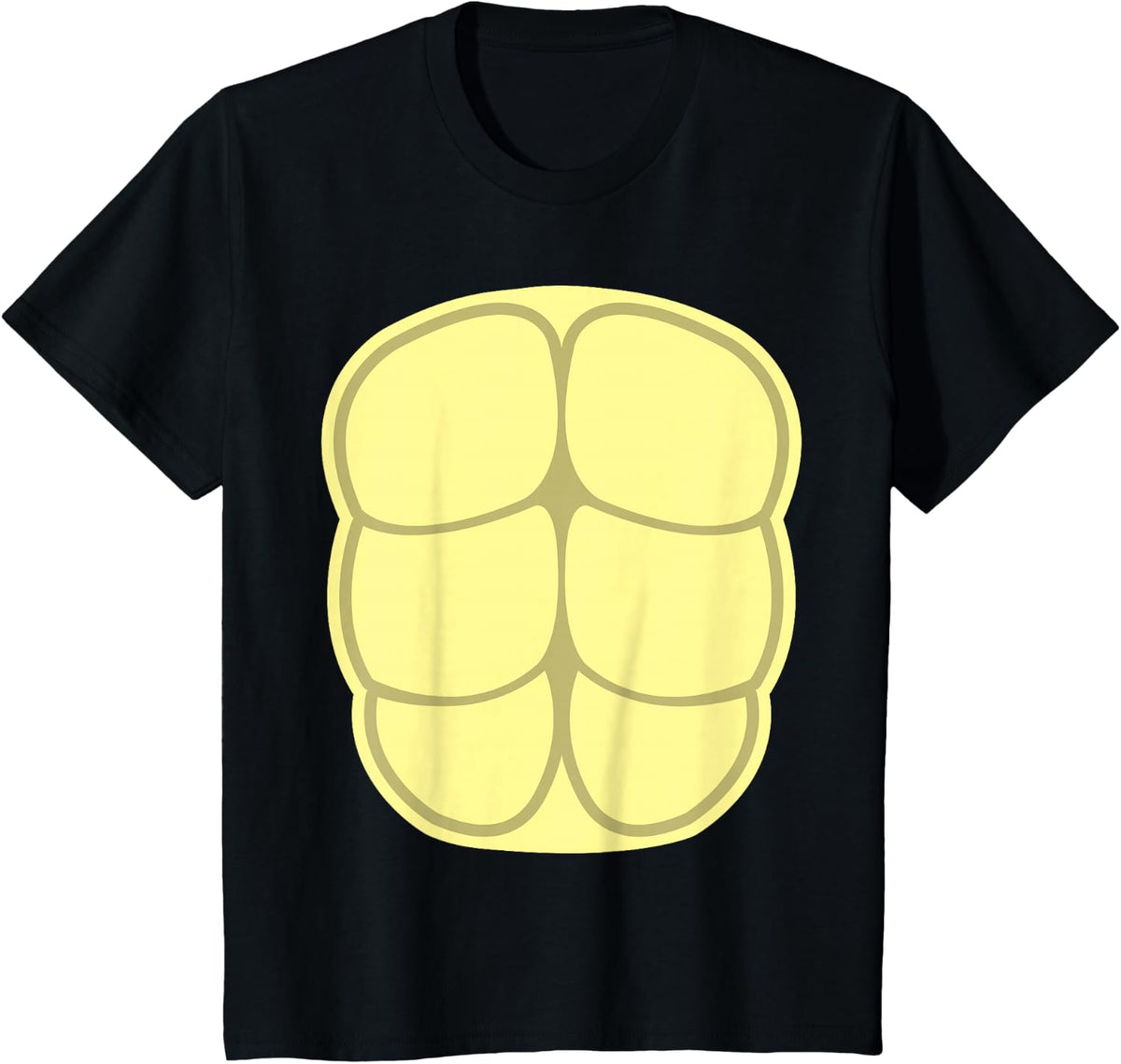 Funny Halloween Costume DIY Turtle Shell Animal Boys Kids T-Shirt - Black