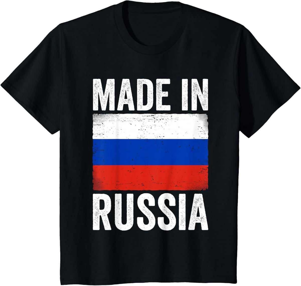Made in Russia T-Shirt - Black