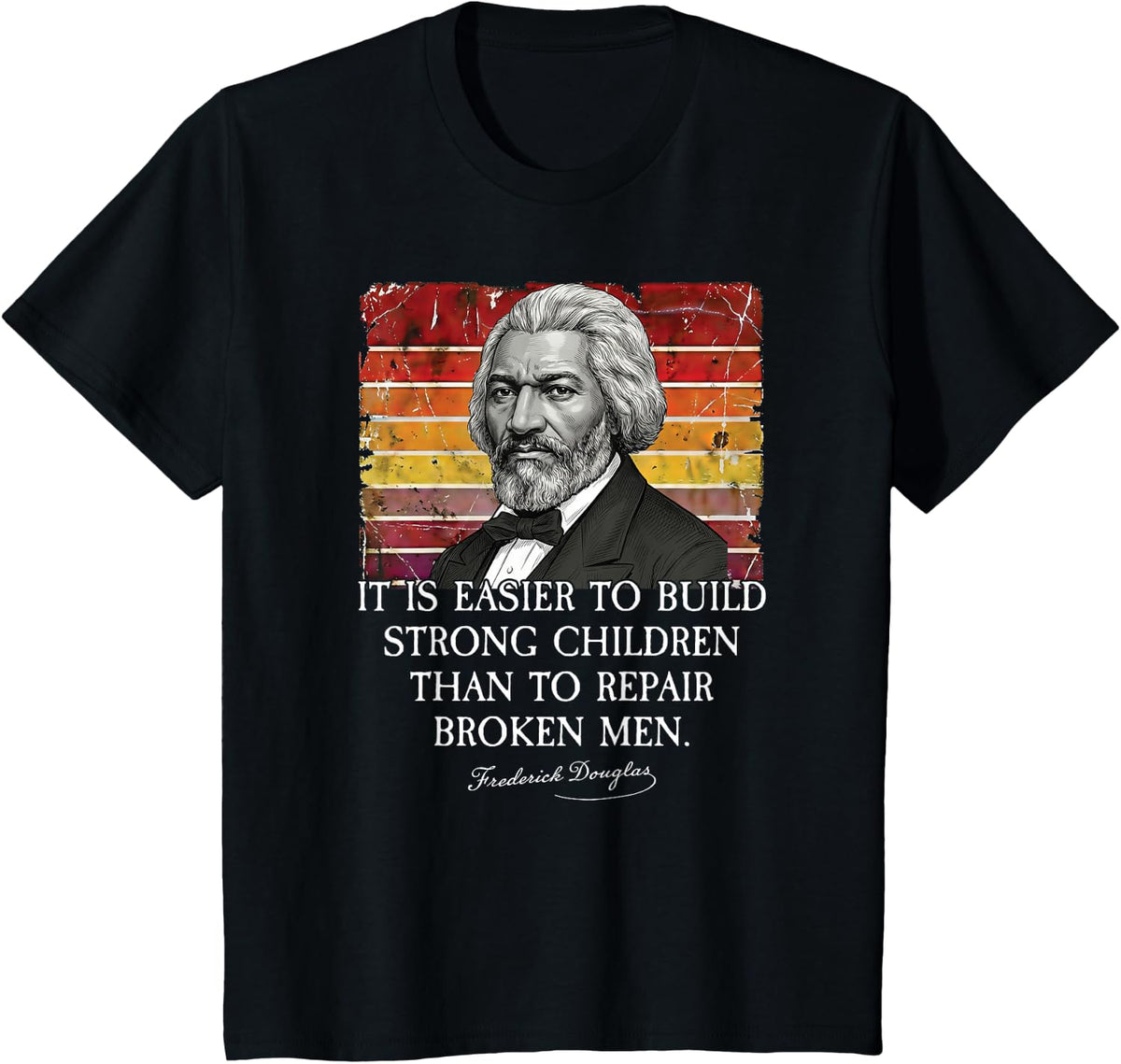 Frederick Douglass Quote for Black History Month T-Shirt - Black