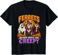 Halloween Ferret T-Shirt - Black