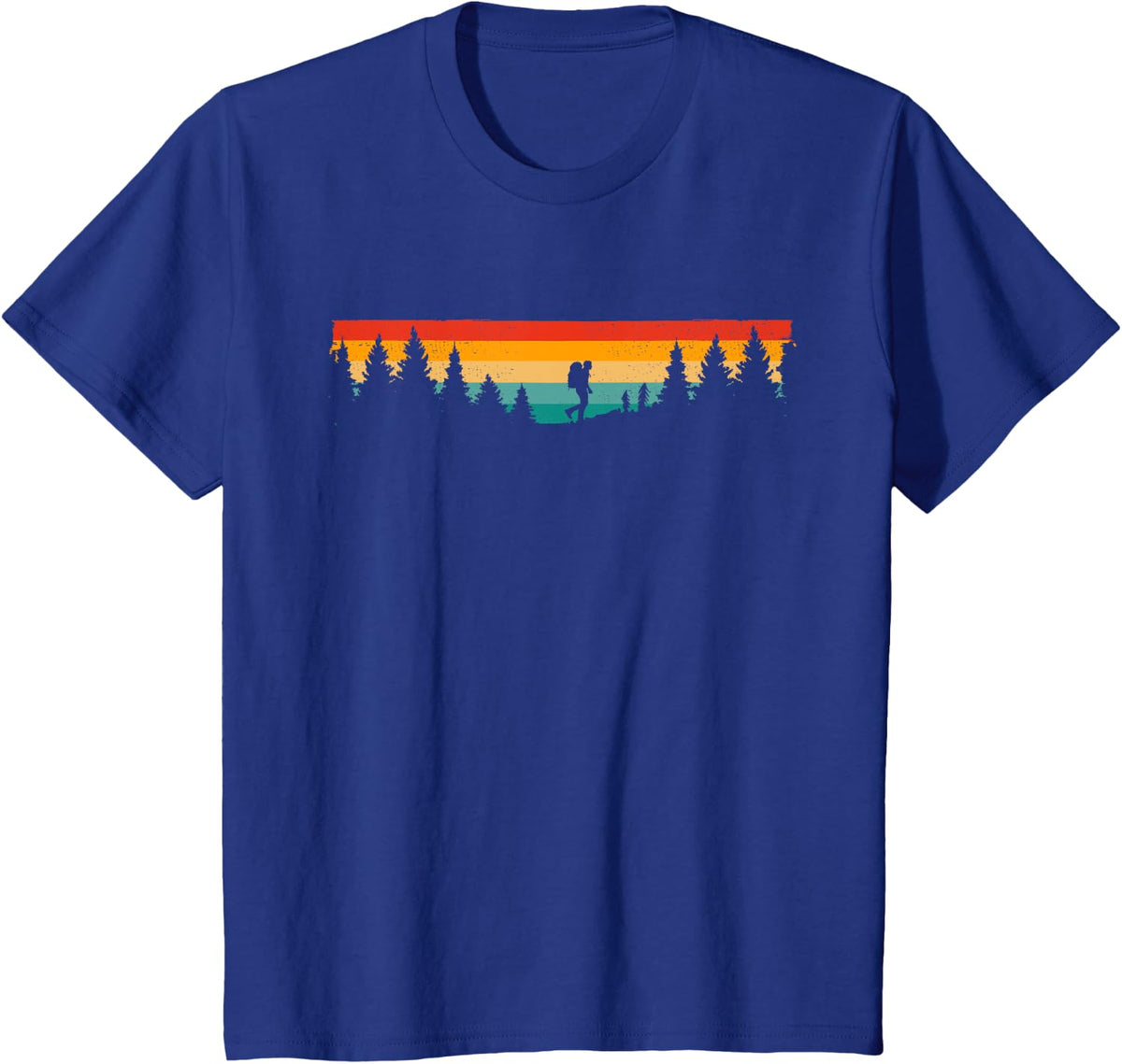 Outdoor Hiking Apparel - Outdoor Hiking T-Shirt - Royal Blue