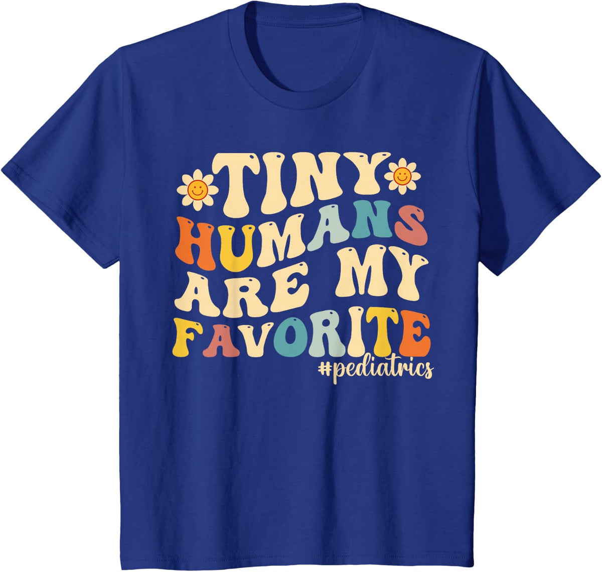 Funny NICU Nurse Pediatric Nurse Tee T-Shirt for Women Men Nursing Gift - Royal Blue