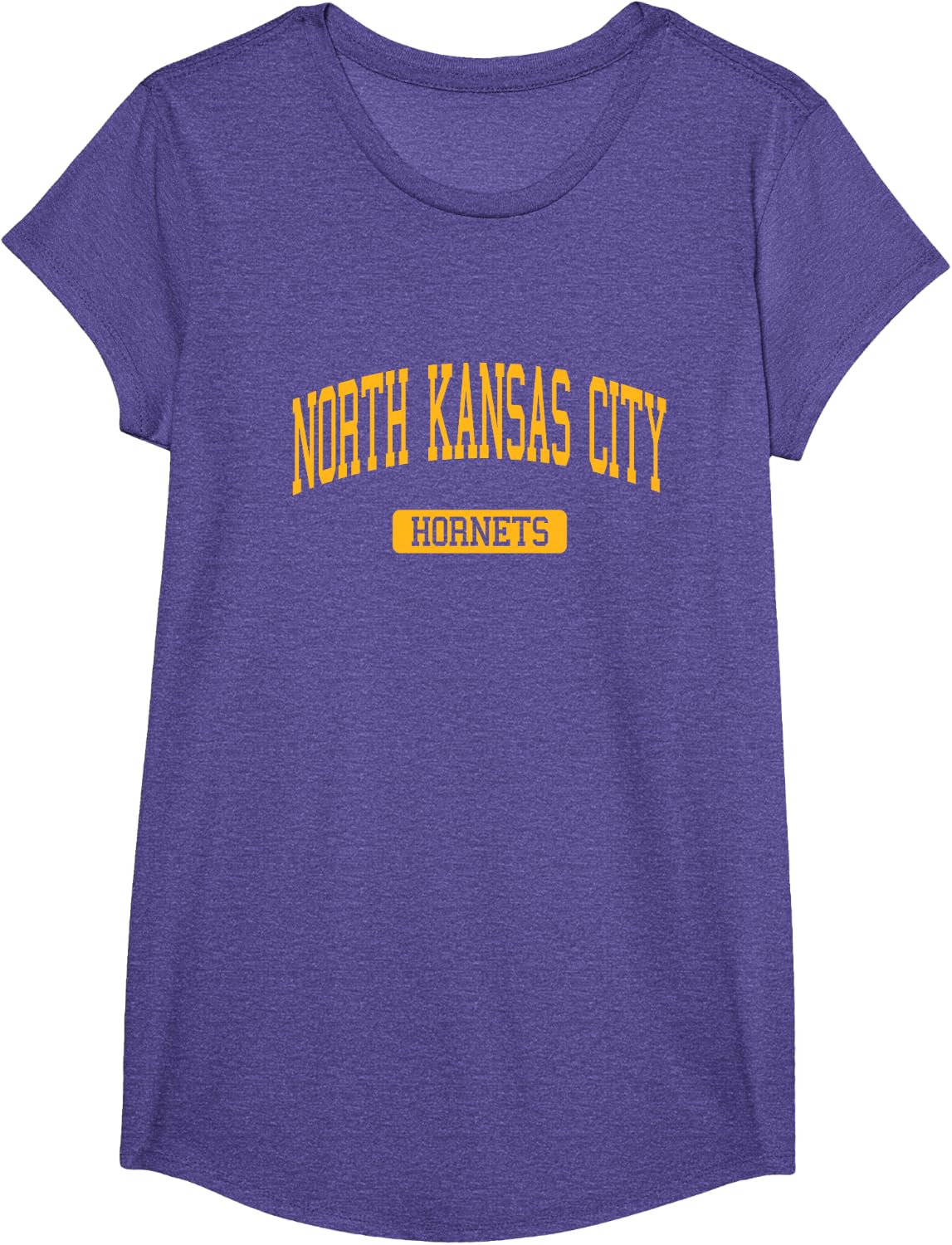 North Kansas City High School HS Kansas City MO Varsity SPOR T-Shirt - Girls Purple Heather