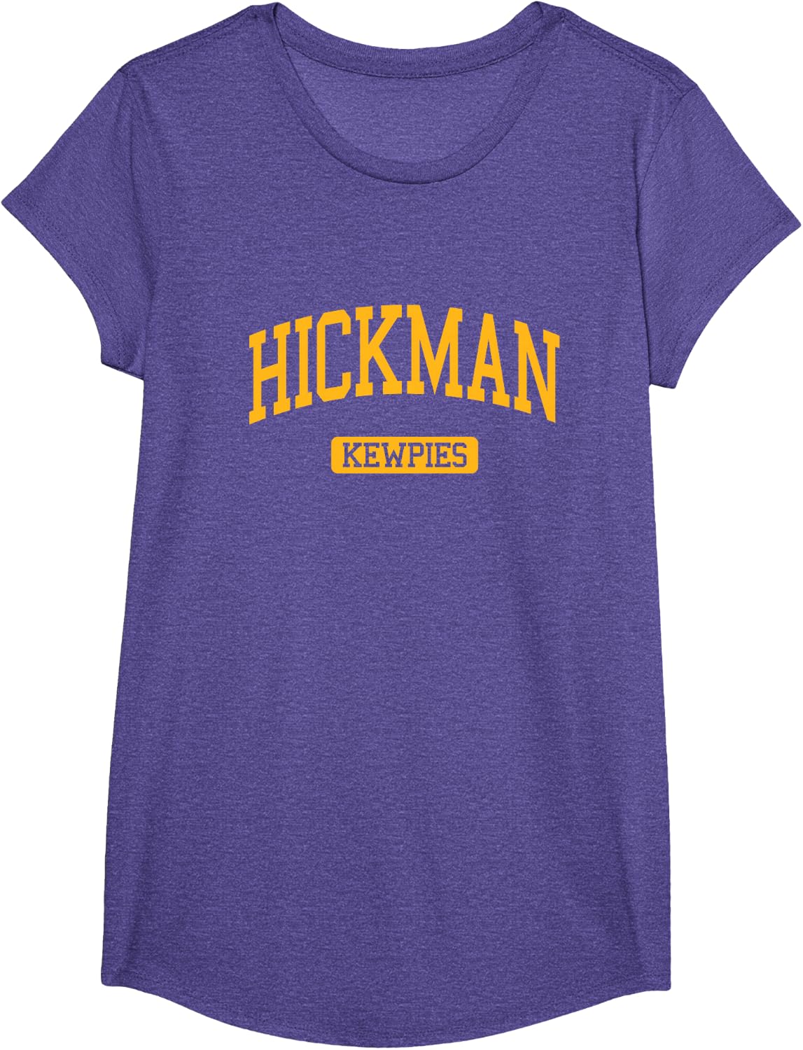 Hickman High School HS Columbia MO Varsity Sports T-Shirt - Girls Purple Heather