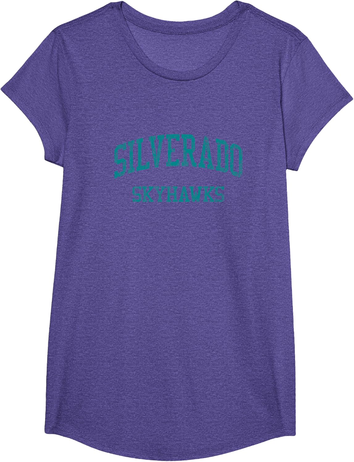 Silverado High School HS Las Vegas NV Vintage Sports T-Shirt - Girls Purple Heather