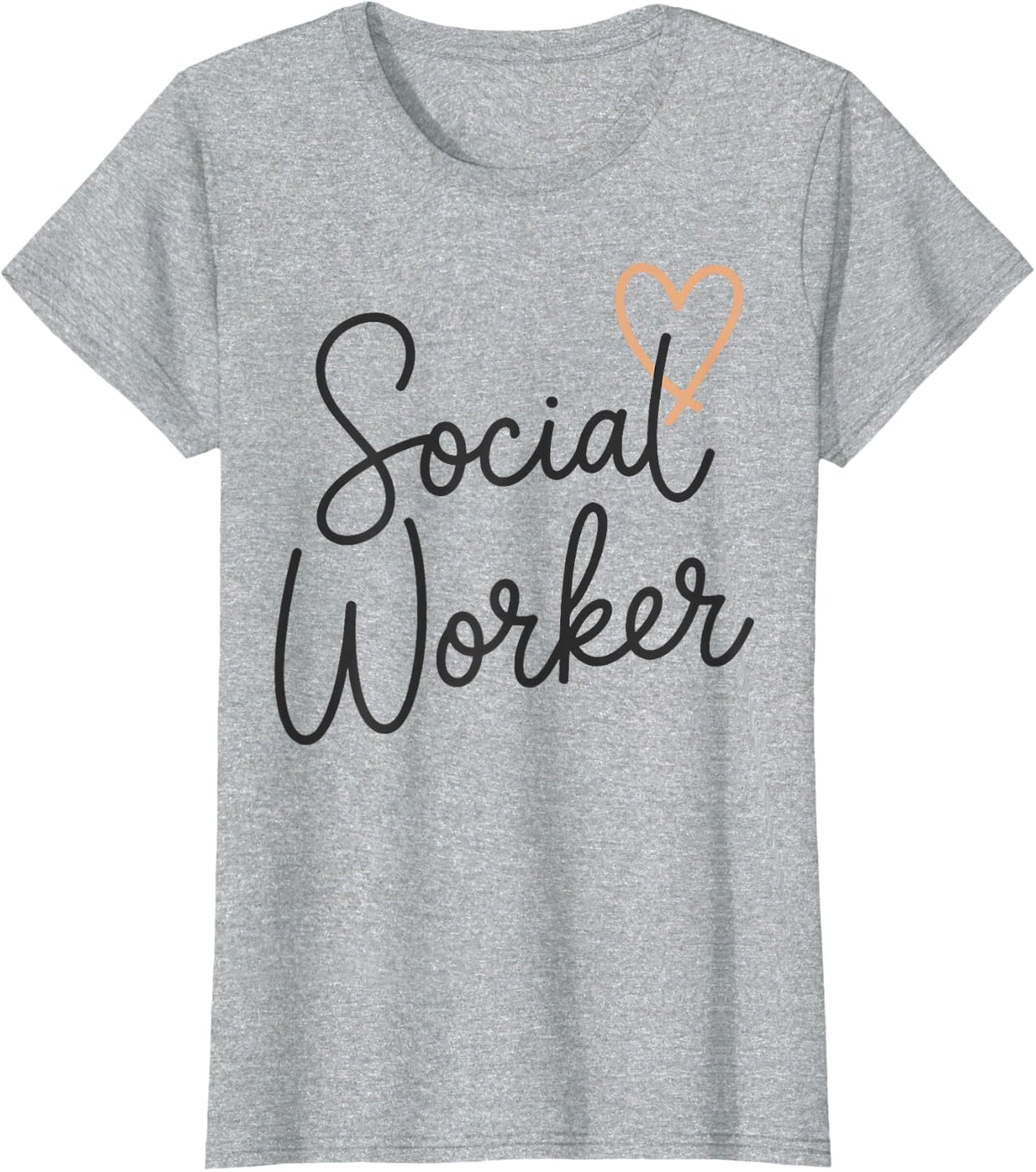 for Caseworkers T-Shirt - Heather Grey