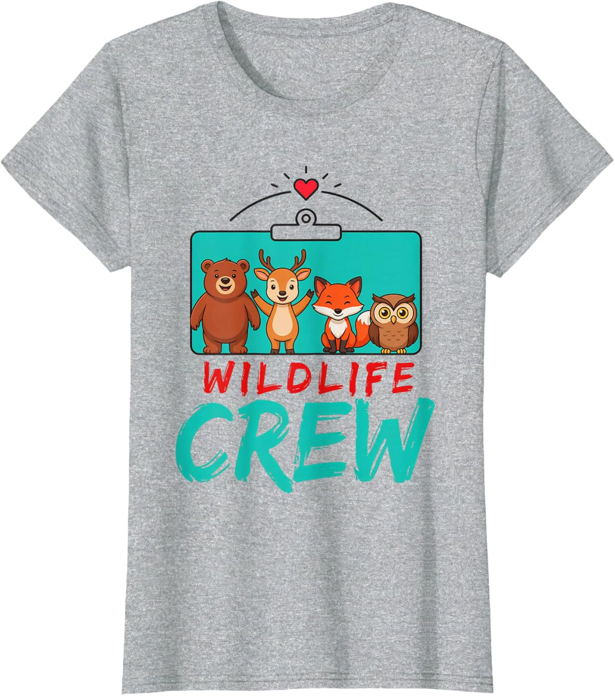Wildlife Biologist Zoologist Field Conservation Ecology T-Shirt - Heather Grey