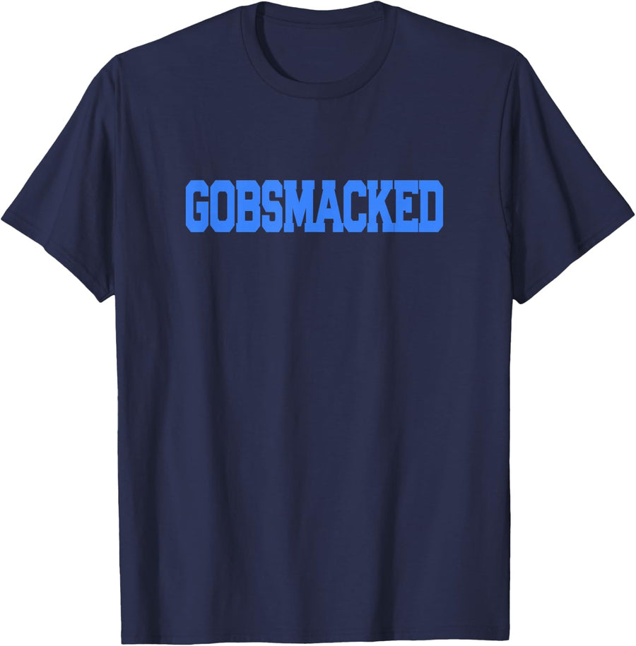 Gobsmacked T-Shirt - Navy Blue