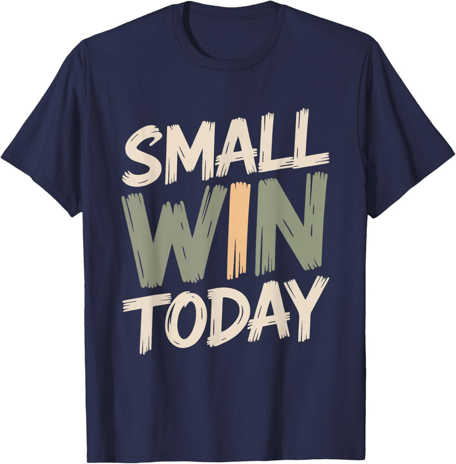 Social Anxiety Introvert Successfully Ordered Coffee Alone T-Shirt - Navy Blue