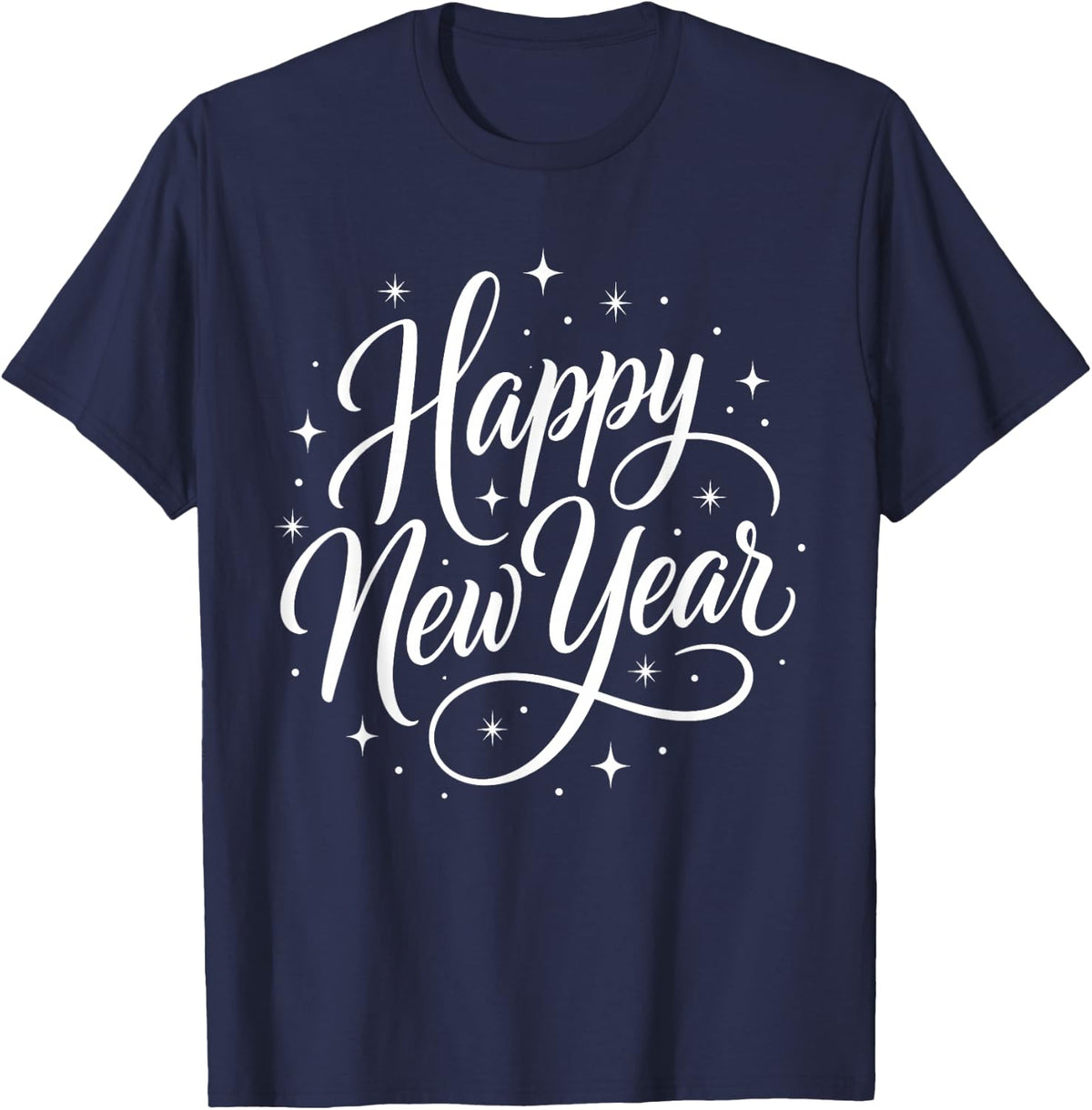 New Year’s Eve 2027 Happy Celebration Party T-Shirt - Navy Blue