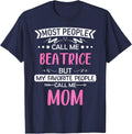 Most people call me BEATRICE mom mothers day gift idea 02t T-Shirt - Navy Blue
