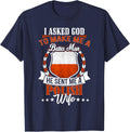 I Love my Polish Wife Anniversary T-Shirt for Husband T-Shirt - Navy Blue