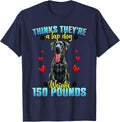 Funny Great Dane Design for Dog Owner T-Shirt - Navy Blue