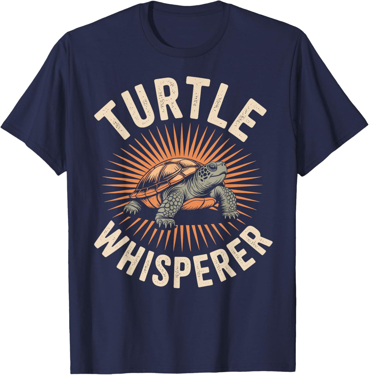 Turtle Whisperer T-Shirt - Navy Blue