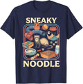 Ferret Pet Lover Vintage Poster T-Shirt - Navy Blue