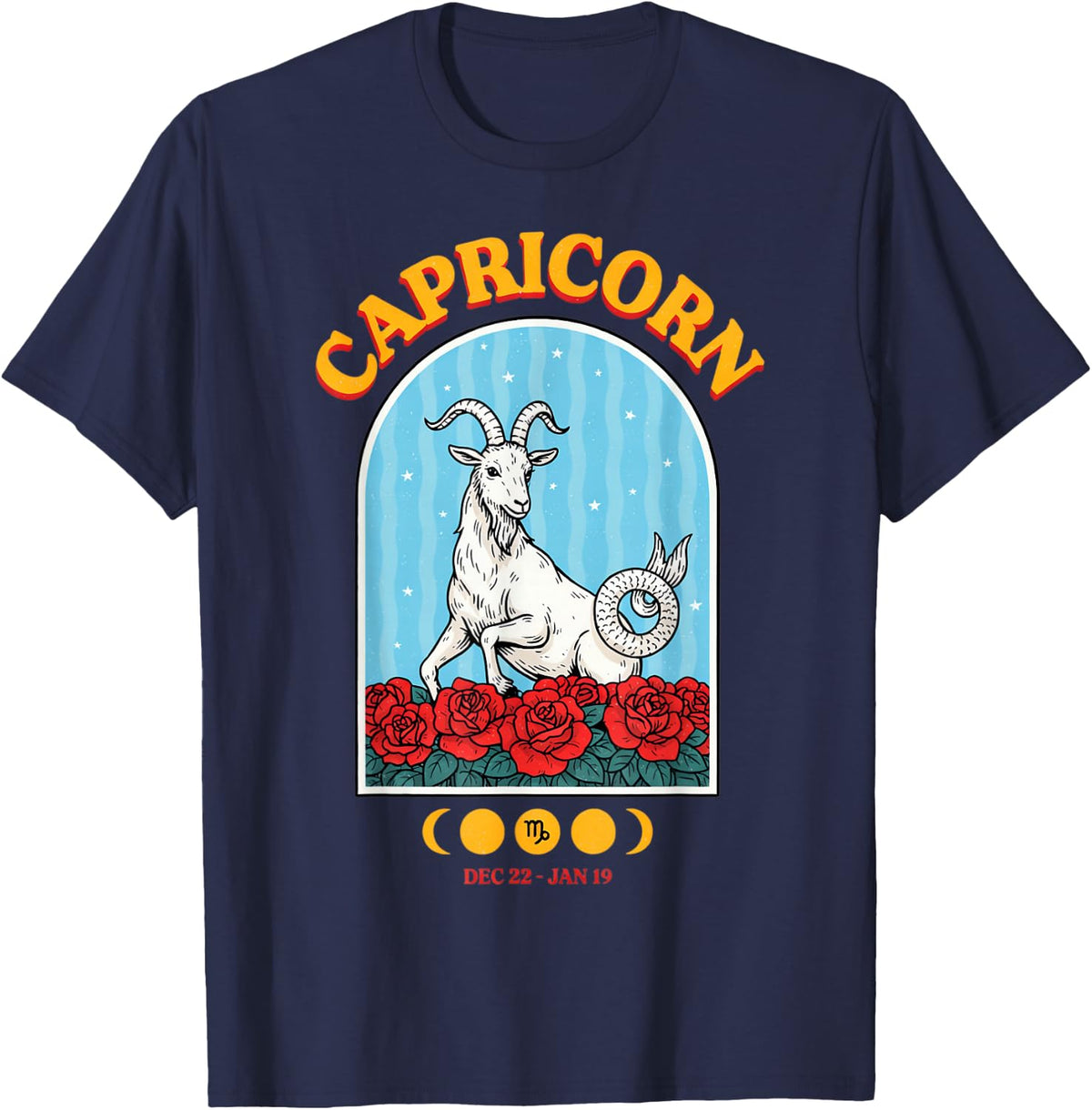 Goat T-Shirt - Navy Blue