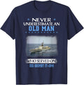 USS Brumby FF-1044 Veterans Day Father Day T-Shirt - Navy Blue