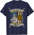 1st Infantry Division Veteran Fort Riley Kansas Vintage Tee T-Shirt - Navy Blue