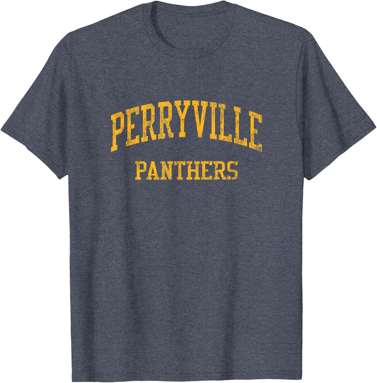 Perryville High School HS Perryville MD Vintage Sports T-Shirt - Heather Blue