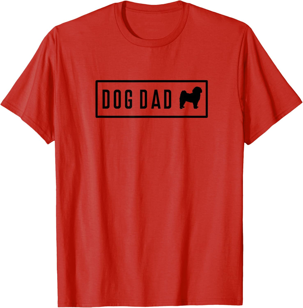 Havanese Dog Dad - Father T-Shirt - Red