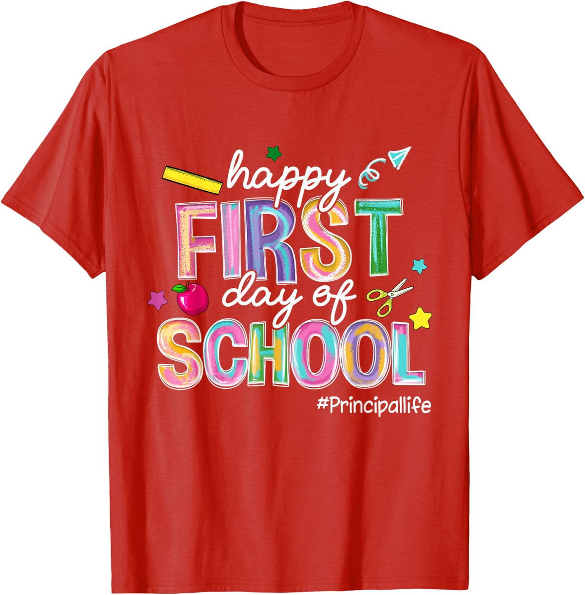 Back To School T-Shirt - Red