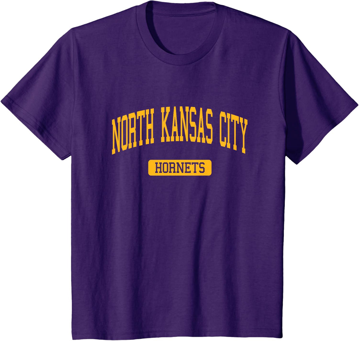 North Kansas City High School HS Kansas City MO Varsity SPOR T-Shirt - Purple